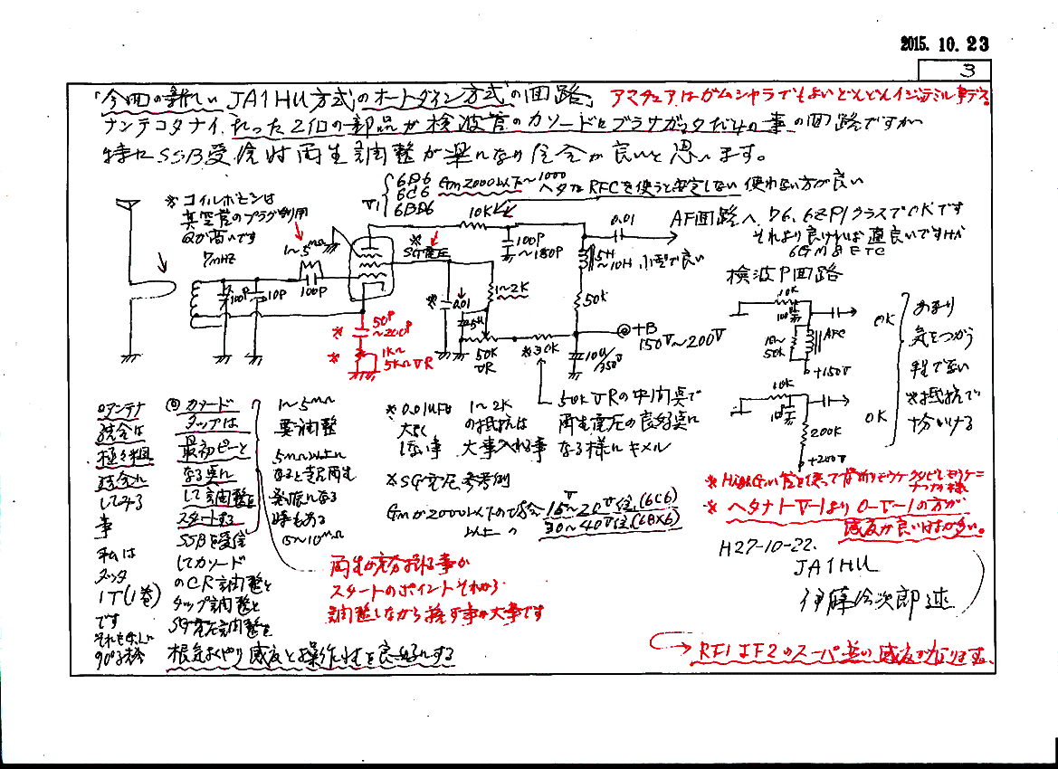 HF AM通信へのお誘い－HF AM同好会 自作真空管送信機と五球スーパーで50年前にタイムスリップ JR1KQU JA2OZE/mobile 「HF  AM通信へのお誘い」